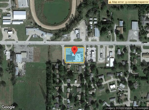  1501 E River St, Eureka, KS Parcel Map