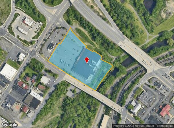  550 N 7Th Ave, Scranton, PA Parcel Map