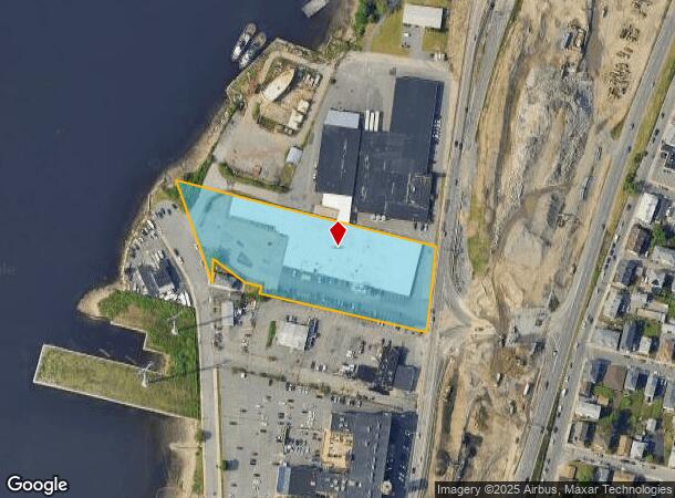 1190 Davol St, Fall River, MA Parcel Map