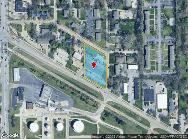  8421 University Blvd, Clive, IA Parcel Map