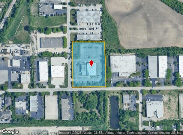 10608 163Rd Pl, Orland Park, IL Parcel Map