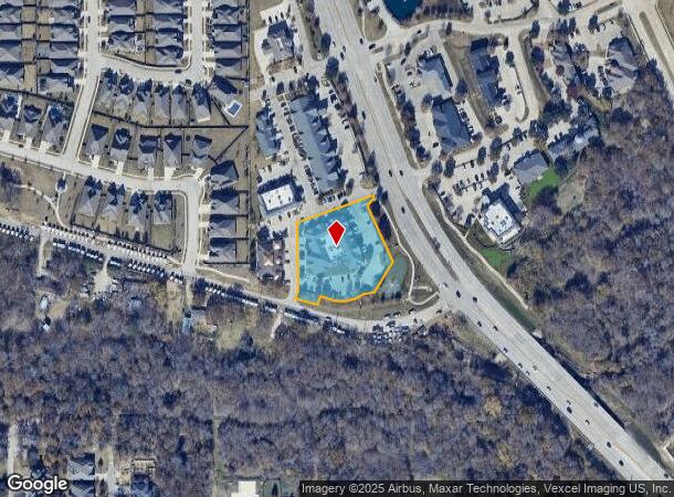 4921 Long Prairie Rd, Flower Mound, TX Parcel Map