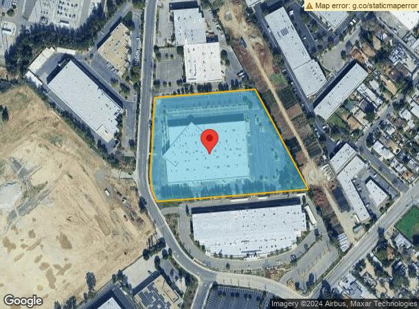  13150 Telfair Ave, Sylmar, CA Parcel Map