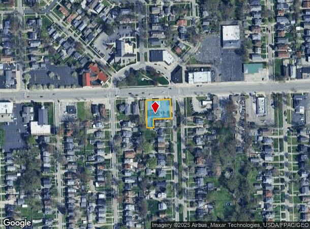 1301 W Sylvania Ave, Toledo, OH Parcel Map