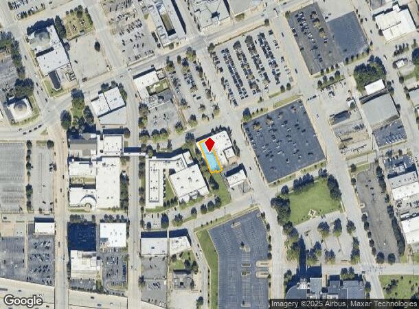  22 E 11Th St, Tulsa, OK Parcel Map