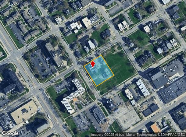 802 N Huron St, Toledo, OH Parcel Map