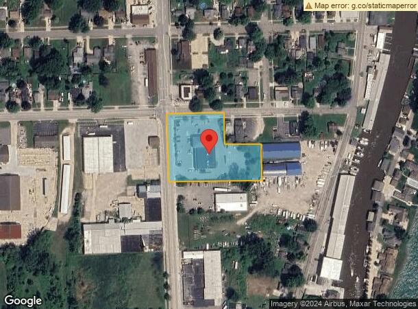  1229 S Parker St, Marine City, MI Parcel Map