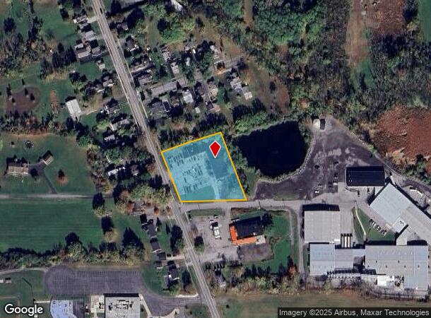 24 Maple Ave, Bloomfield, NY Parcel Map