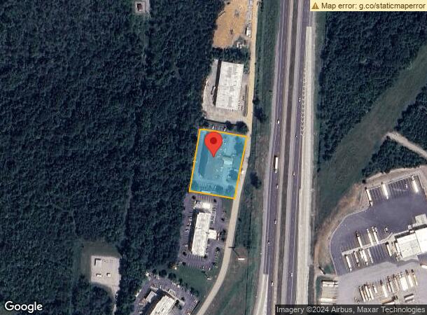  1561 Halifax Dr, Columbia, TN Parcel Map