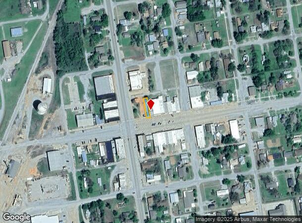  107 E Evans Ave, Apache, OK Parcel Map