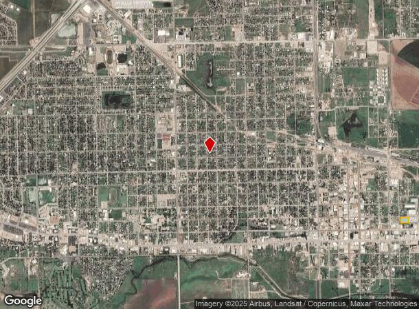  606 E 7Th St, Plainview, TX Parcel Map