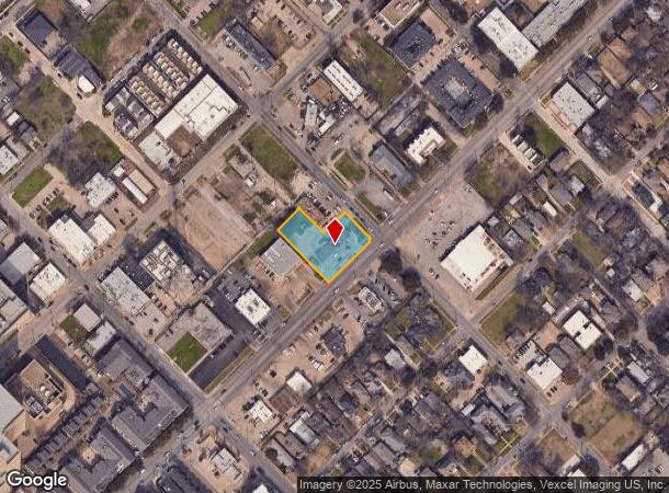  4423 Live Oak St, Dallas, TX Parcel Map