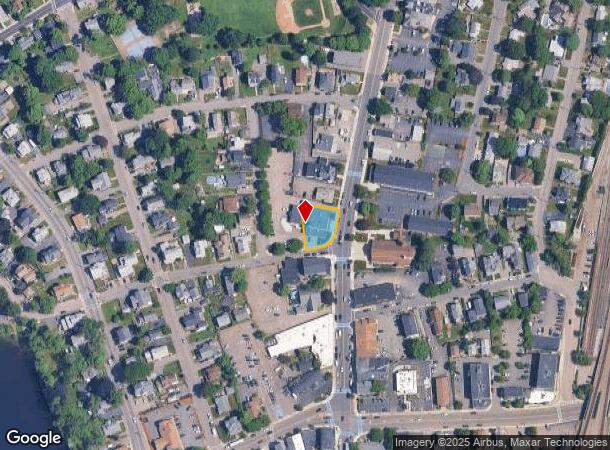 865 Washington St, Braintree, MA Parcel Map