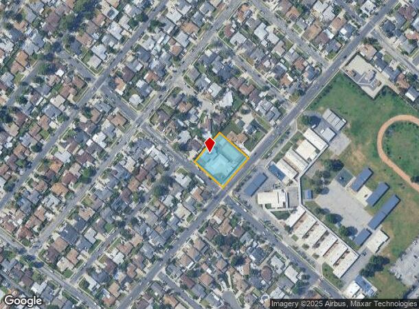 1213 Willow Ave, La Puente, CA Parcel Map