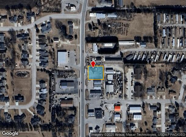  629 N Wabasha, Plainview, MN Parcel Map