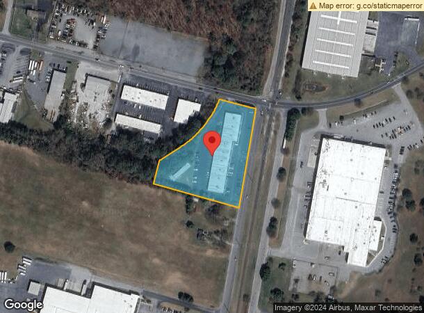  2326 Goddard Pky, Salisbury, MD Parcel Map