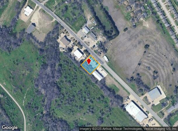  1602 E Main St, Waxahachie, TX Parcel Map