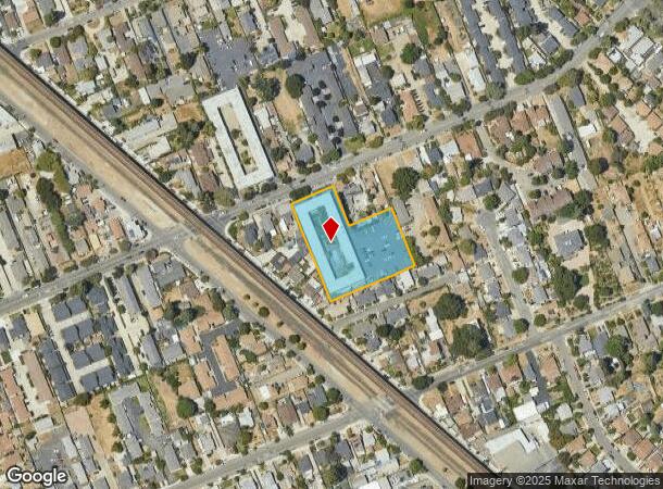  763 Blossom Way, Hayward, CA Parcel Map