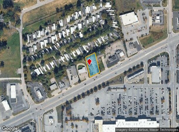  2336 E Main St, Plainfield, IN Parcel Map