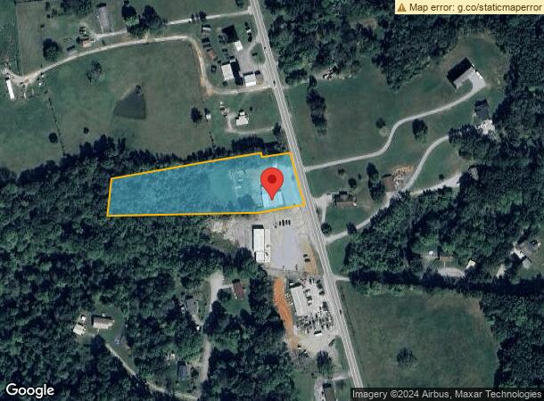  2642 Highway 48, Clarksville, TN Parcel Map