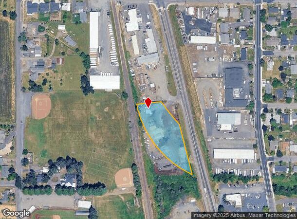  1295 N 1St St, Silverton, OR Parcel Map