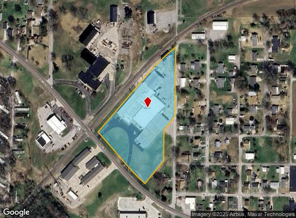 1003 W Broadway, Steeleville, IL Parcel Map