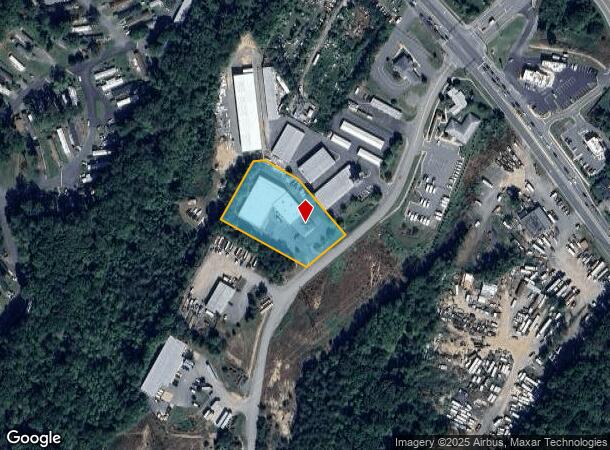  487 Lendall Ln, Fredericksburg, VA Parcel Map