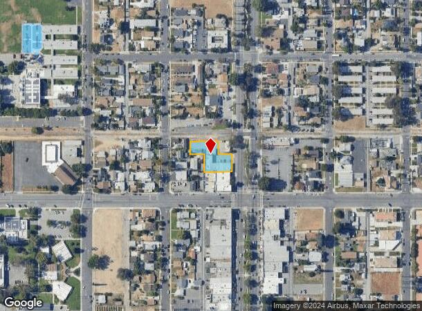  106 N Riverside Ave, Rialto, CA Parcel Map