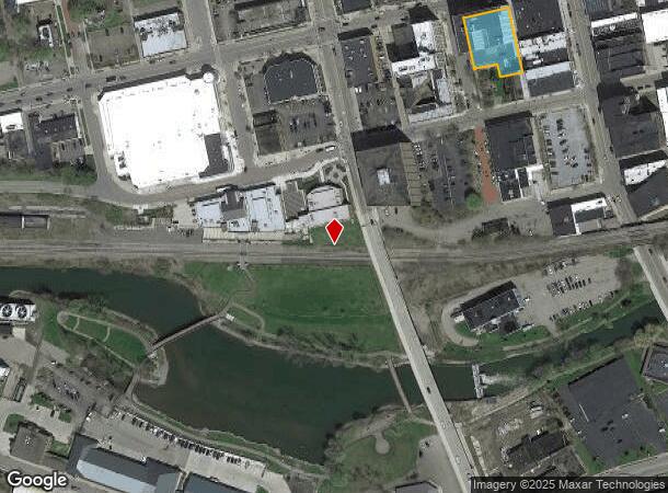  1123 W 3Rd St, Jamestown, NY Parcel Map