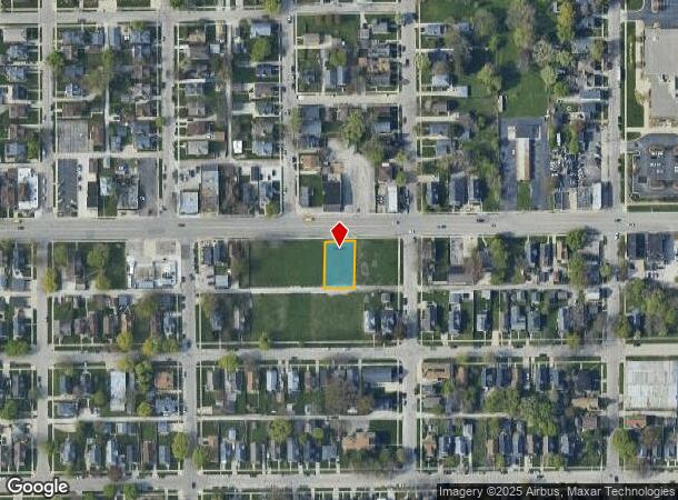  1711 52Nd St, Kenosha, WI Parcel Map