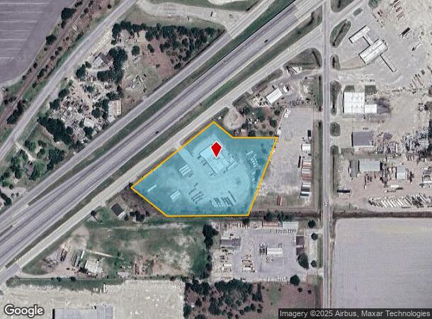  1130 S Highway 77 Hwy, Robstown, TX Parcel Map
