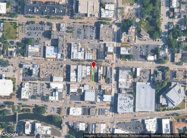 20 W Jefferson Ave, Naperville, IL Parcel Map