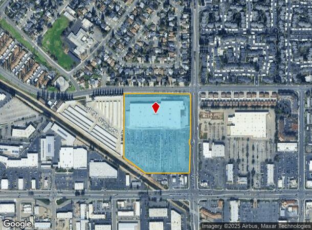  4080 W Shaw Ave, Fresno, CA Parcel Map