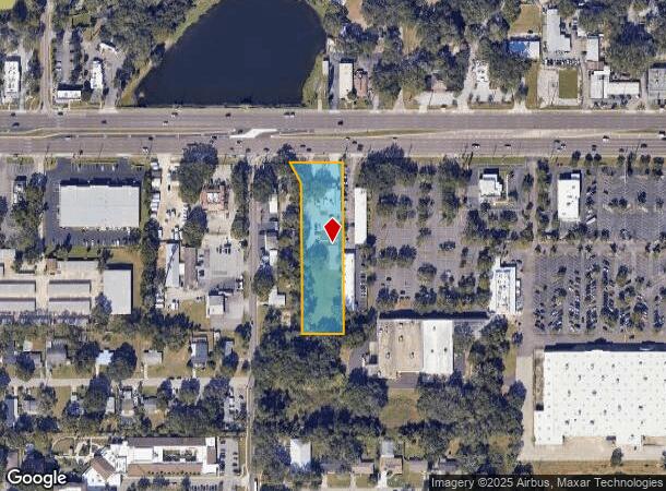 1221 W Brandon Blvd, Brandon, FL Parcel Map