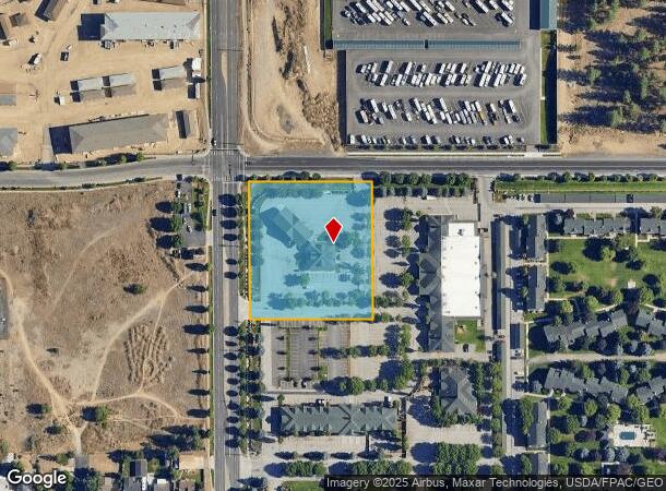  8624 N Nevada St, Spokane, WA Parcel Map