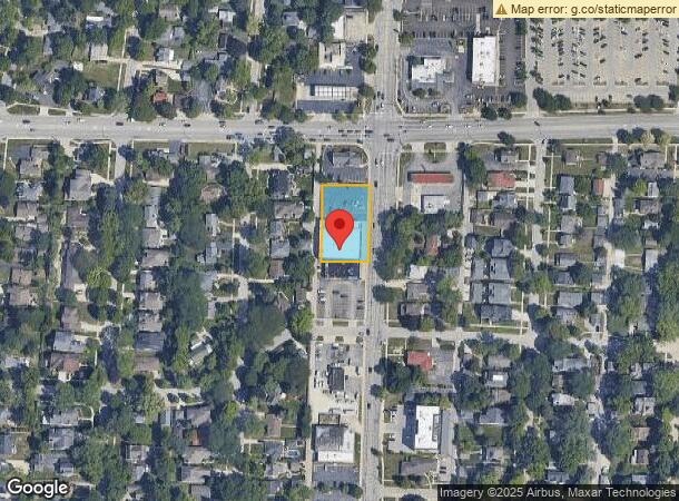  823 N Washington St, Naperville, IL Parcel Map