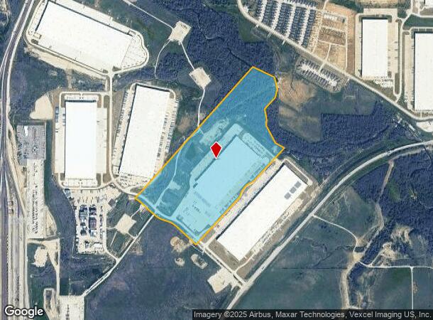  1257 Bold Ruler Rd, Justin, TX Parcel Map