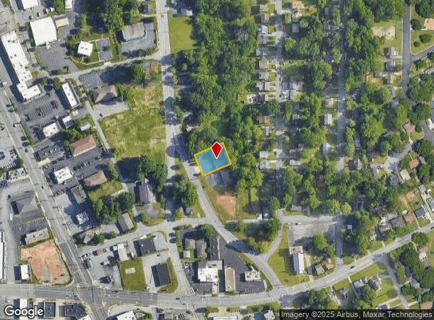  1320 N Hamilton St, High Point, NC Parcel Map