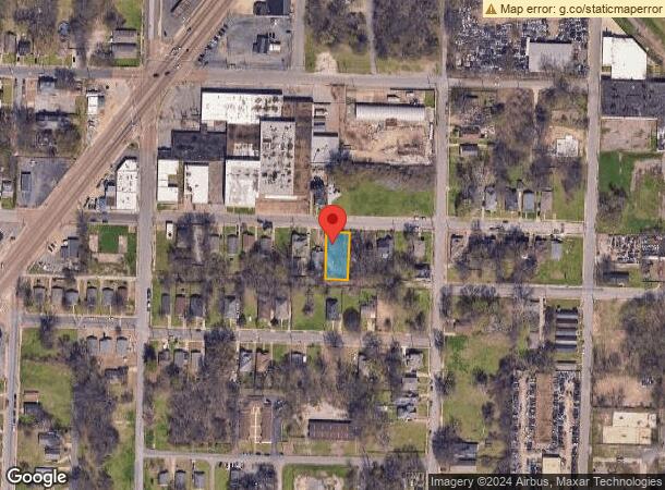  851 Polk Ave, Memphis, TN Parcel Map