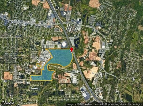 40 Emerson Cir, Rossville, GA Parcel Map