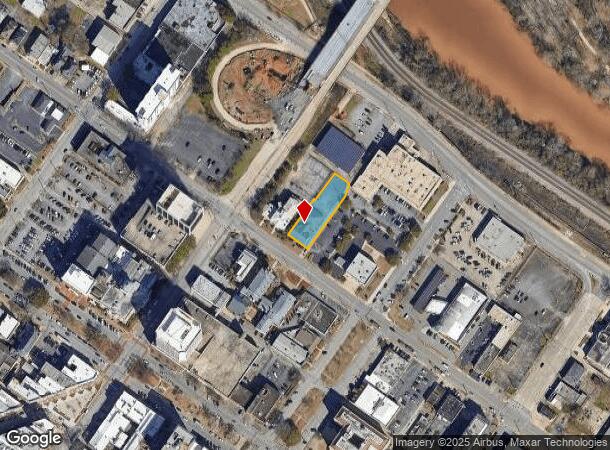  563 Walnut St, Macon, GA Parcel Map