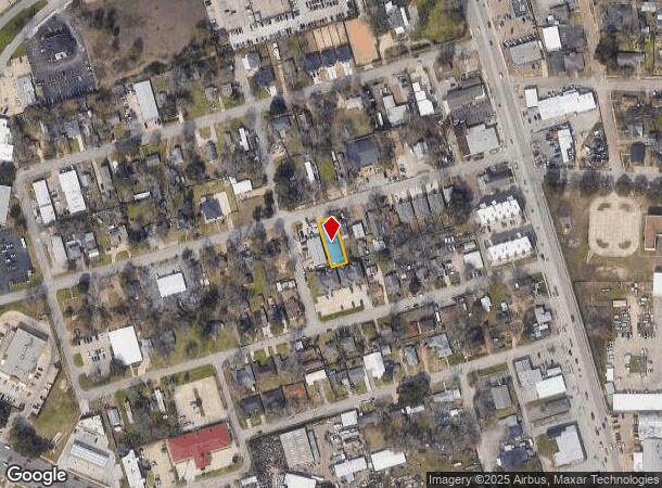 925 W Lewis St, Conroe, TX Parcel Map