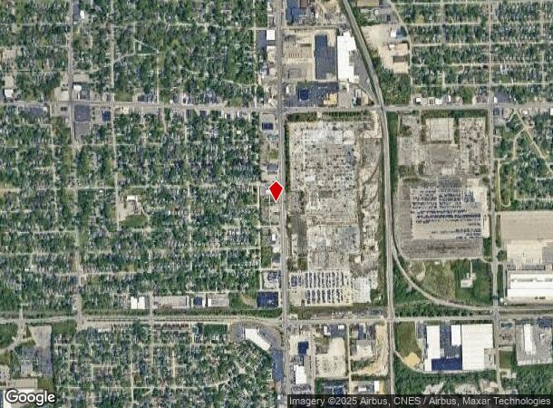  1401 N Dort Hwy, Flint, MI Parcel Map