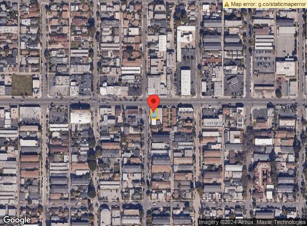  2500 E Anaheim St, Long Beach, CA Parcel Map