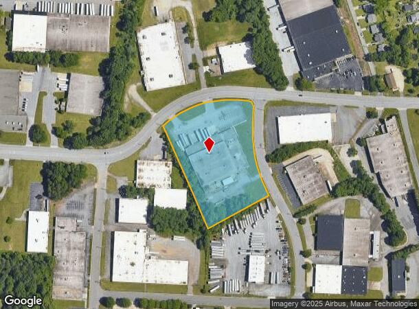  401 Fraley Rd, High Point, NC Parcel Map