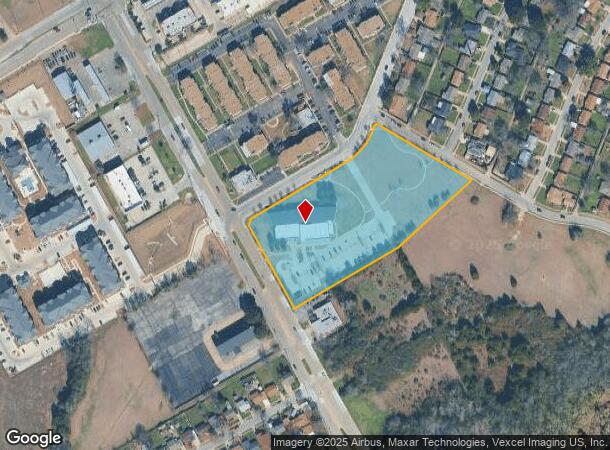  6200 Bonnie View Rd, Dallas, TX Parcel Map
