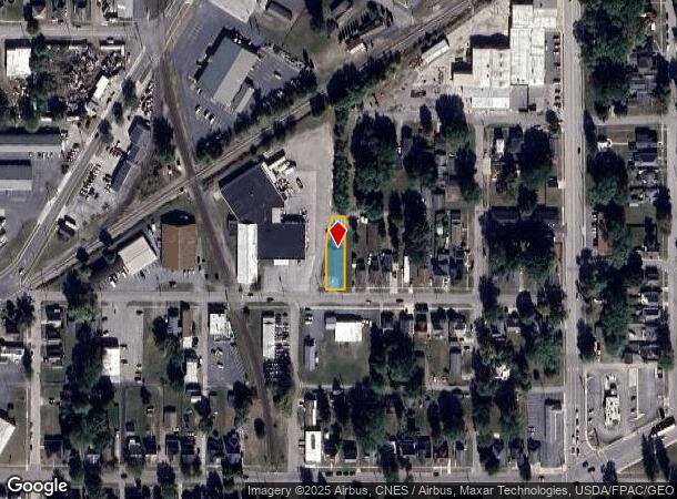  406 Walnut St, Findlay, OH Parcel Map