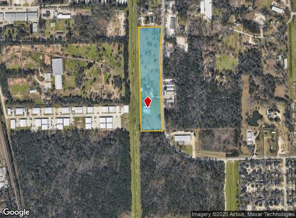  28726 Robinson Rd, Conroe, TX Parcel Map