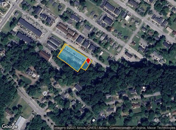 509 Calhoun St, Radford, VA Parcel Map