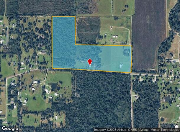  1080 Briar Marsh Rd, Ragley, LA Parcel Map